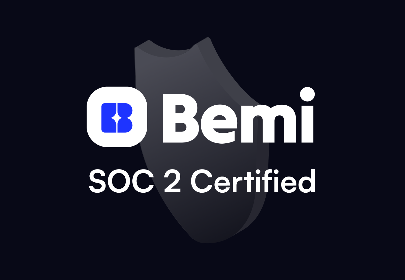 Bemi achieves SOC 2 compliance